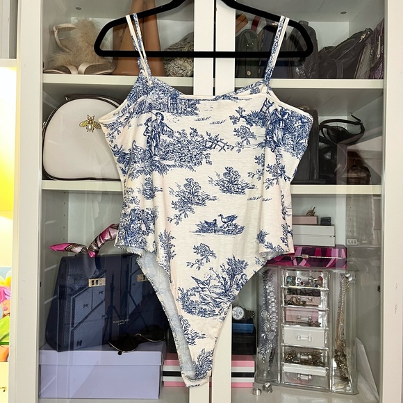 Toile Bodysuit for Curves - CIDER - Size 1X - Picture 6 of 7